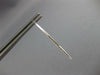 LONG .59CT DIAMOND 14KT WHITE GOLD 3D ELONGATED GRADUATING BAR HANGING EARRINGS