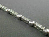ESTATE LONG 1.87CT ROUND DIAMOND 14KT WHITE GOLD BEADED TENNIS BRACELET #21896