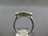 WIDE 1.28CT DIAMOND & AAA RUBY 14KT WHITE GOLD CIRCULAR OPEN FILIGREE FUN RING