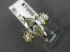 ESTATE 1.85CT MARQUISE CUT DIAMOND 14KT WHITE GOLD 3D GRADUATING ENGAGEMENT RING
