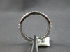 ESTATE .85CT DIAMOND 14K WHITE GOLD ROUND SHARED PRONG ETERNITY ANNIVERSARY RING