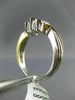ESTATE .75CT  MARQUISE DIAMOND 14K 2 TONE GOLD 3D INFINITY LOVE ANNIVERSARY RING