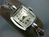 ANTIQUE ART DECO LONGINES 14KT WHITE GOLD 3D SQUARE CLASSIC LADIES WATCH #19038
