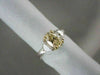 FANCY YELLOW 1.75CT DIAMOND 18KT GOLD ENGAGMENT RING