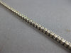 ESTATE 2.30CT DIAMOND 14KT WHITE GOLD 3D CLASSIC ROUND 2.5MM TENNIS BRACELET