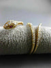 ESTATE .43CT DIAMOND & AAA RUBY 18KT ROSE GOLD 3D HANDCRAFTED ETOILE SNAKE RING