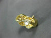 ESTATE .15CT DIAMOND 14KT TWO TONE GOLD 3D CLASSIC PAVE CLIP ON EARRINGS #21709