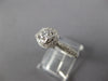 ESTATE .75CT DIAMOND 14KT WHITE GOLD 3D CLASSIC ROUND HALO ENGAGEMENT RING