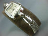ANTIQUE ART DECO LONGINES 14KT WHITE GOLD 3D SQUARE CLASSIC LADIES WATCH #19038