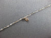 .35CT DIAMOND 14KT WHITE & ROSE GOLD CLASSIC OPEN SQUARE BY THE YARD NECKLACE