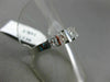 ESTATE 1.30CT PRINCESS DIAMOND 14KT WHITE GOLD 3D 5 STONE ANNIVERSARY RING #1173