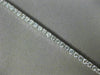 ESTATE 5.0CT ROUND CUT DIAMOND 14KT WHITE GOLD 3mm CLASSIC TENNIS BRACELET