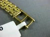 ESTATE LARGE VICENCE 18KT YELLOW GOLD 3D CLASSIC OVAL QUARTZ SWISS WATCH #18900