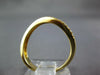 ESTATE .26CT DIAMOND 18KT YELLOW GOLD 3D TWO ROW PAVE CLASSIC WAVE FUN RING