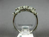 ESTATE 1.37CT PRINCESS DIAMOND 14KT WHITE GOLD COCKTAIL ANNIVERSARY RING #19314