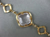 ESTATE 21.31CT DIAMOND SMOKEY TOPAZ & PINK QUARTZ 18KT ROSE GOLD ETOILE BRACELET