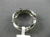 ANTIQUE 1.10CT OLD MINE DIAMOND PLATINUM ETERNITY WEDDING ANNIVERSARY RING #9425