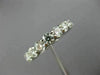 ESTATE LARGE 4CT DIAMOND 14K WHITE GOLD CLASSIC ETERNITY ANNIVERSARY RING #26175