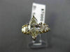 ESTATE 1.85CT MARQUISE CUT DIAMOND 14KT WHITE GOLD 3D GRADUATING ENGAGEMENT RING