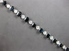 LARGE 20.24CT DIAMOND & AAA SAPPHIRE 18KT WHITE GOLD MULTI SHAPE TENNIS BRACELET