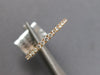 ESTATE .44CT DIAMOND 18K ROSE GOLD ROUND 1.5MM ETERNITY WEDDING ANNIVERSARY RING