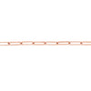 ESTATE CLASSIC 14KT ROSE GOLD 3D CLASSIC OVAL LINK LOVE BRACELET