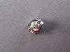SMALL .25CT DIAMOND 14KT WHITE GOLD PRINCESS INVISIBLE SQUARE FUN STUD EARRINGS