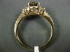 ESTATE 1.45CT DIAMOND & AAA MORGANITE 14KT ROSE GOLD 3D CLASSIC ENGAGEMENT RING