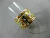 ESTATE .45CT ETOILE DIAMOND 18KT WHITE & YELLOW & ROSE GOLD STACKABLE RING #1149