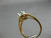 WIDE .33CT DIAMOND 14KT ROSE GOLD HALO STACKABLE SEMI MOUNT ENGAGEMENT RING SET
