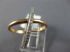 LARGE .19CT DIAMOND 14KT WHITE & ROSE GOLD 3D CRISS CROSS X INFINITY LOVE RING