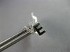 ESTATE .06CT DIAMOND 14KT WHITE GOLD 3D CLASSIC LOVE STUD EARRINGS