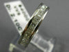 ESTATE 2.10CT PRINCESS CUT DIAMOND 14K WHITE GOLD ETERNITY ANNIVERSARY RING 6542