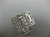 ESTATE LARGE .50CT DIAMOND 14K GOLD CLASSIC MATTE & SHINY OPEN FILIGREE FUN RING