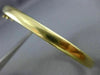 ANTIQUE 3.60CT ROUND CUT DIAMOND 18KT YELLOW GOLD CLASSIC BANGLE BRACELET #1852