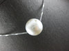 EXTRA LARGE .30CT DIAMOND & AAA SOUTH SEA PEARL 18KT WHITE GOLD FLOATING PENDANT