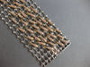 EXTRA LARGE 7.17CT PINK & BLACK DIAMOND 18KT WHITE & ROSE GOLD TENNIS BRACELET