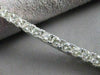 ESTATE 7.30CTW DIAMOND 14KT WHITE GOLD SQUARE LINE TENNIS BRACELET 7.50" #21554