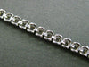 ESTATE 1.0CT DIAMOND 14KT WHITE GOLD FOUR PRONG 3D CLASSIC TENNIS BRACELET 3mm