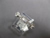 ESTATE .31CT DIAMOND 18KT WHITE GOLD CLASSIC OPEN LINK SQUARE LOVE KNOT FUN RING