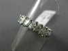 ESTATE 3.40CT DIAMOND 14K WHITE GOLD 3D MARQUISE ETERNITY ANNIVERSARY RING #1834