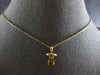 ESTATE 1.0CT AAA CITRINE 14K YELLOW GOLD 3D PACIFIER FUN FLOATING PENDANT #28214