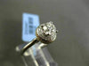 ANTIQUE .50CT DIAMOND 14KT TWO TONE GOLD SOLITAIRE 3D ENGAGEMENT FRIENDSHIP RING
