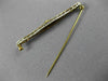 ANTIQUE .30CT AAA AMETHYST 14K 2 TONE GOLD HANDCRAFTED FILIGREE PIN BROOCH 26093
