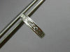 ESTATE SMALL .30CT DIAMOND 18K WHITE GOLD CLASSIC FILIGREE HUGGIE EARRINGS 25560