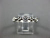 .25CT DIAMOND 14KT WHITE GOLD 3D 5 STONE FILIGREE SEMI ETERNITY ANNIVERSARY RING