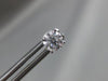 ESTATE .93CT ROUND DIAMOND 14KT WHITE GOLD SOLITAIRE 4 PRONG SCREW BACK EARRINGS