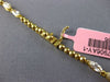 ESTATE LARGE 13.96CT FANCY YELLOW DIAMOND 18K YELLOW GOLD ETERNITY LOVE NECKLACE