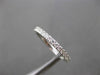 ESTATE .60CT DIAMOND PLATINUM ETERNITY WEDDING ANNIVERSARY RING BAND 1.5mm