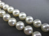 ESTATE AAA 8MM SOUTH SEA PEARL 14KT WHITE GOLD 3D CLASSIC NECKLACE #26211